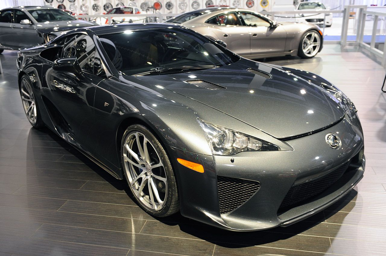 lexus lfa grey