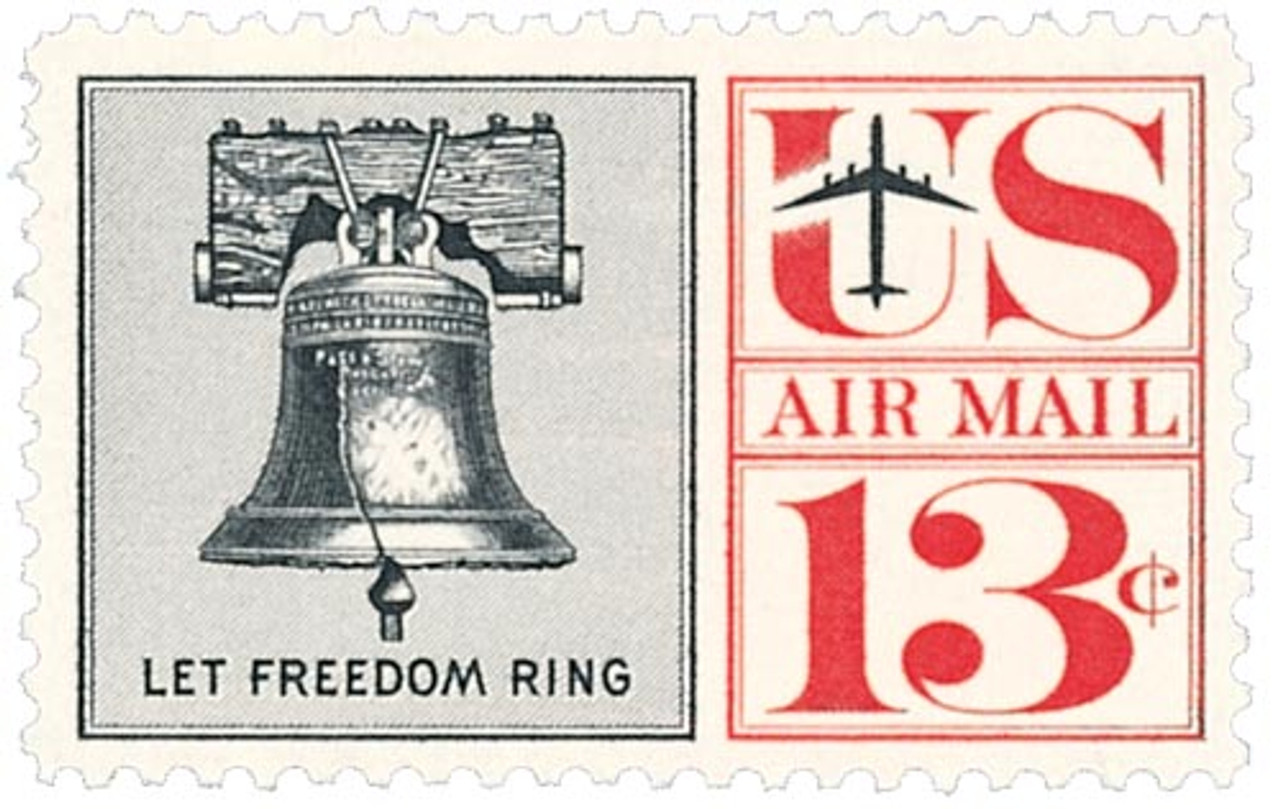 liberty bell 13 cent stamp