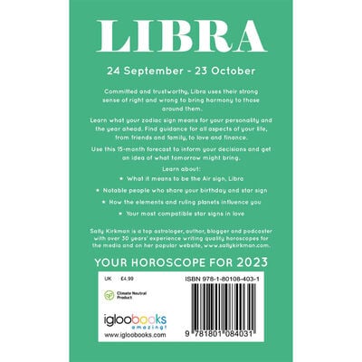 libra horoscope 2023