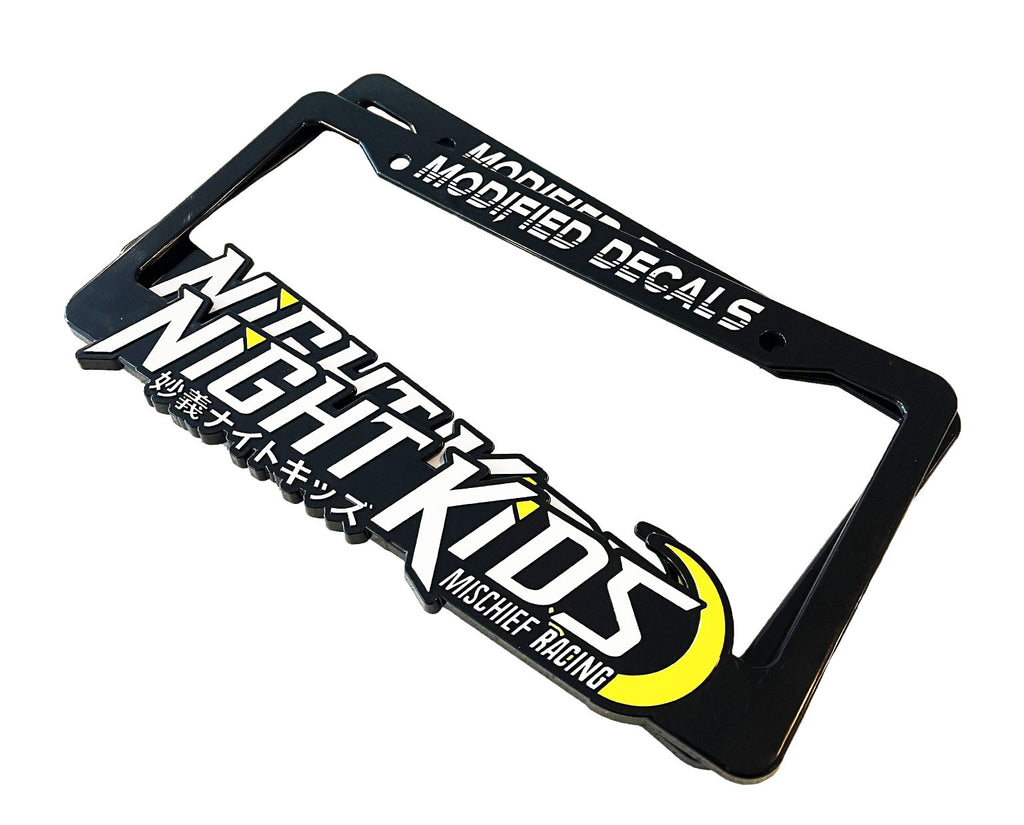 licence plate frame jdm