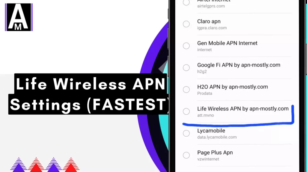 life wireless apn setup