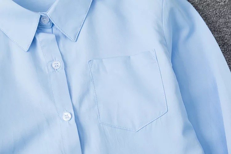 light blue uniform shirt