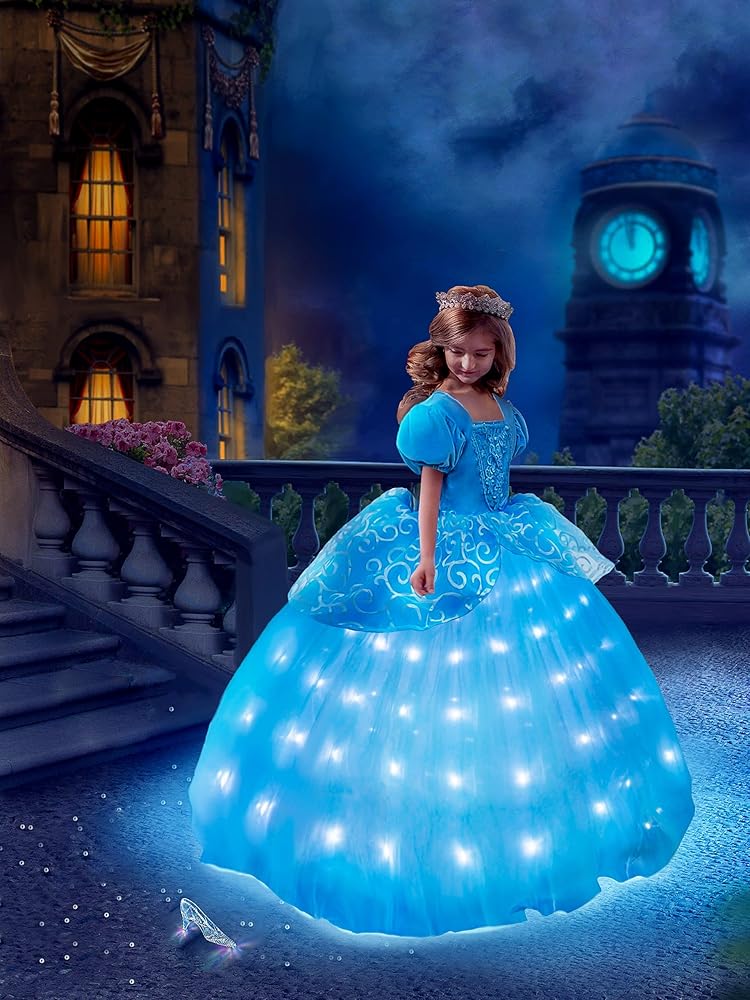 light up princess dress