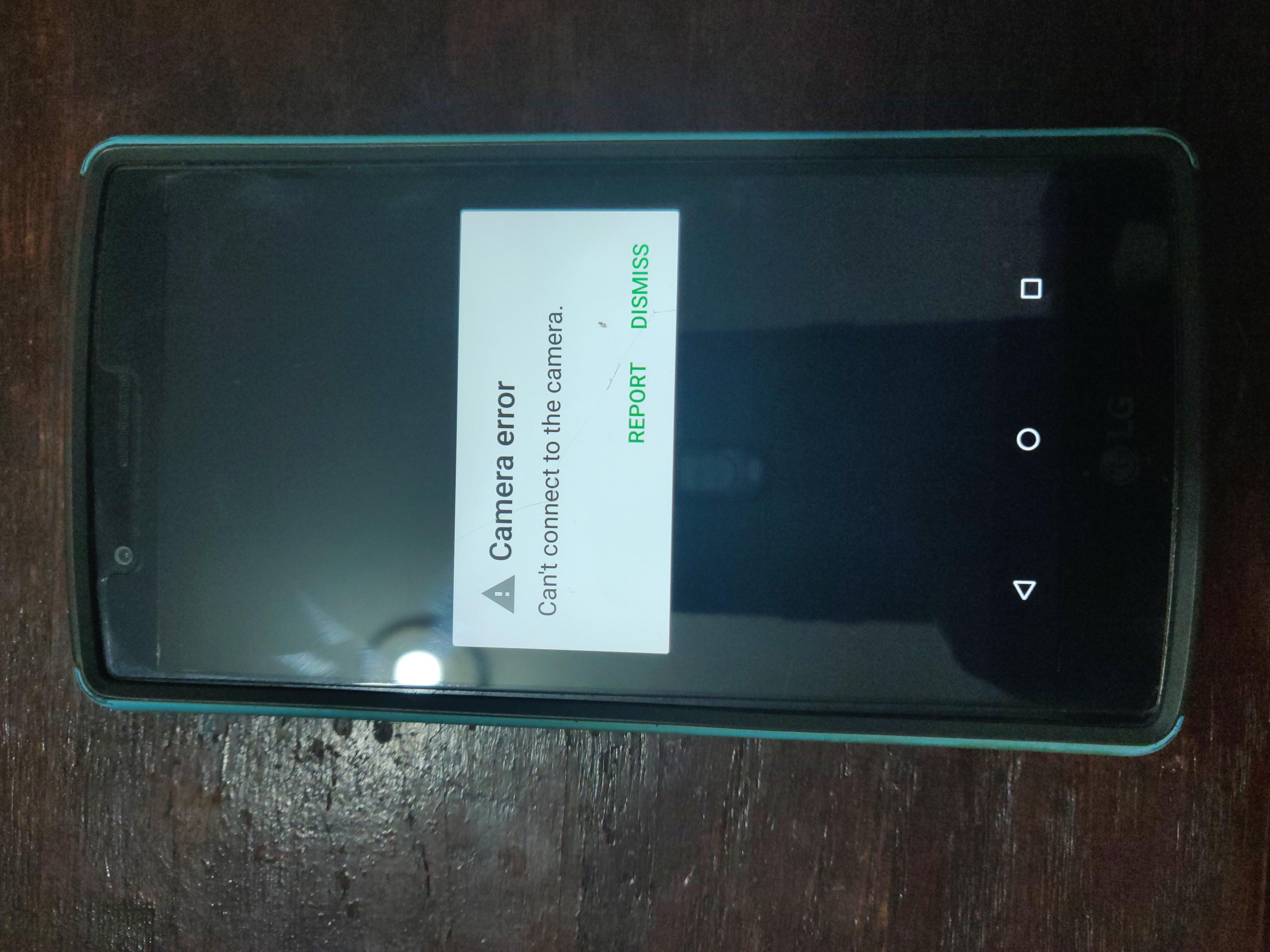 lineage os camera not working