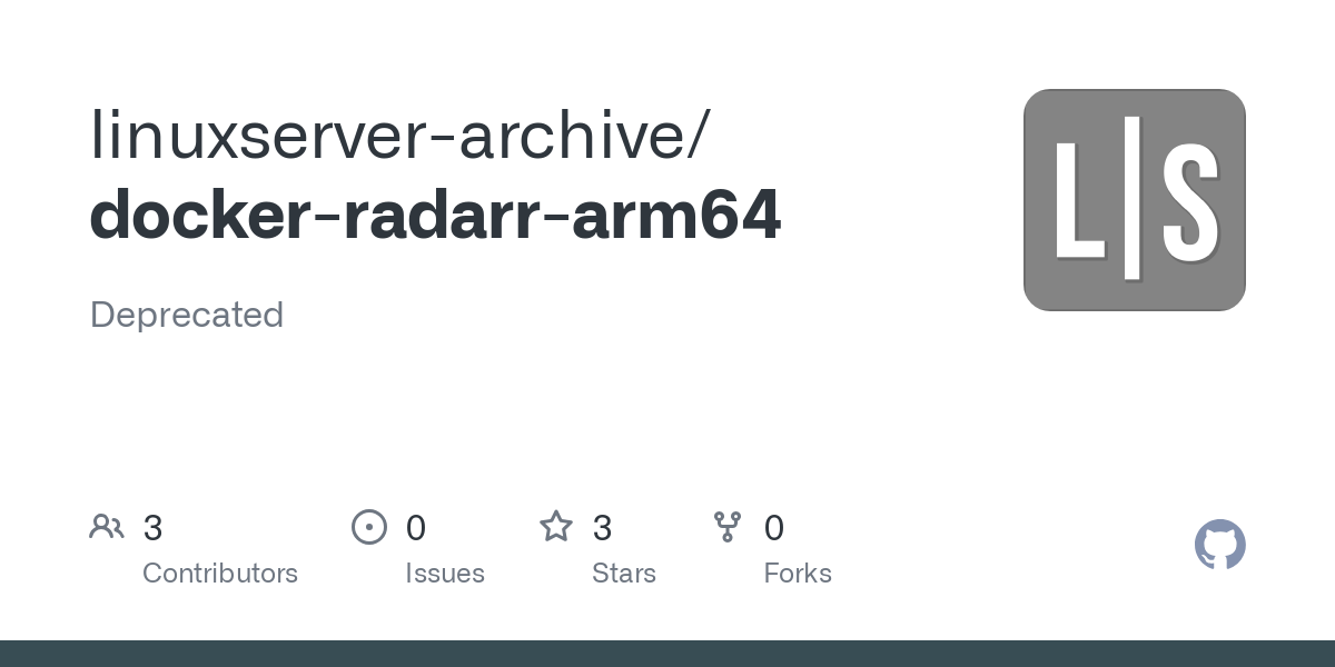 linuxserver/radarr