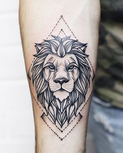 lion tattoo design