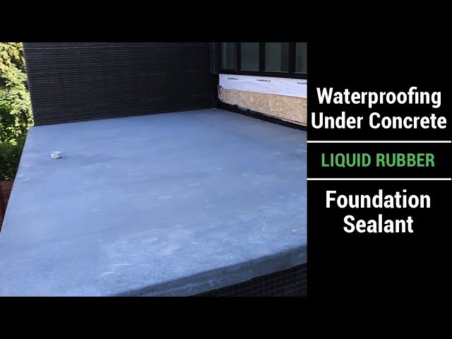 liquid rubber for concrete