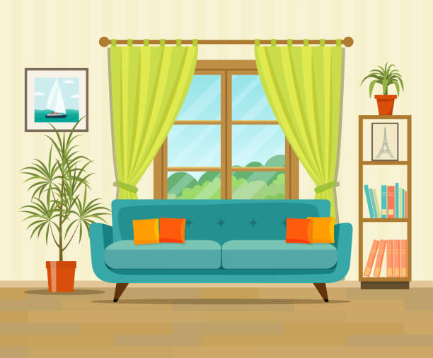 living room clipart