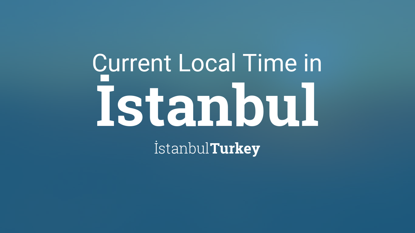 local time turkey