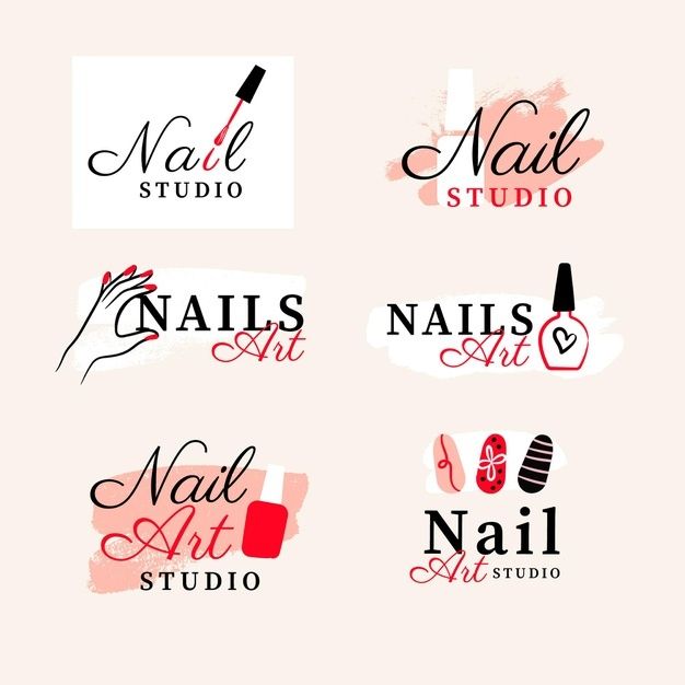 logotipos de uñas