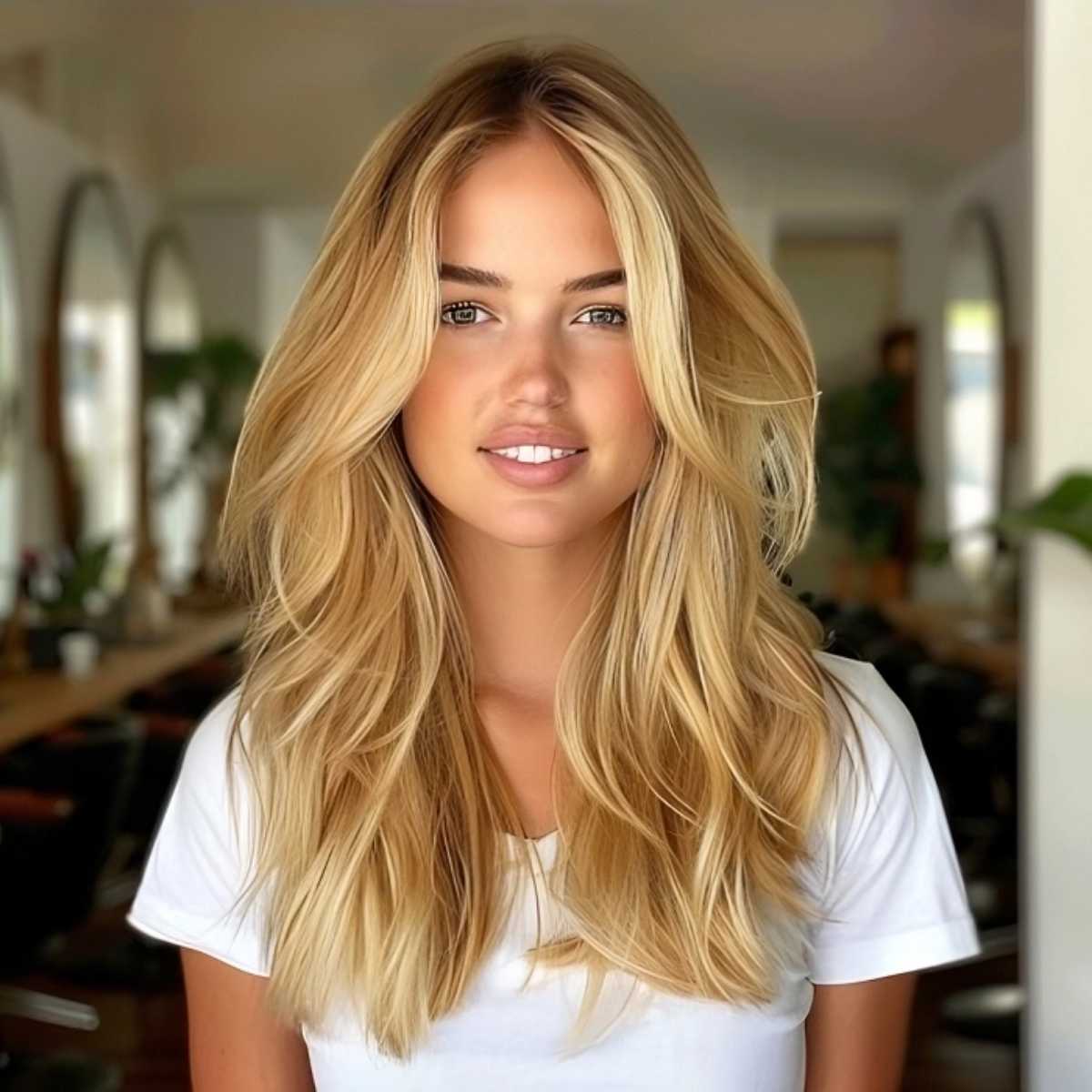 long blonde hairdos