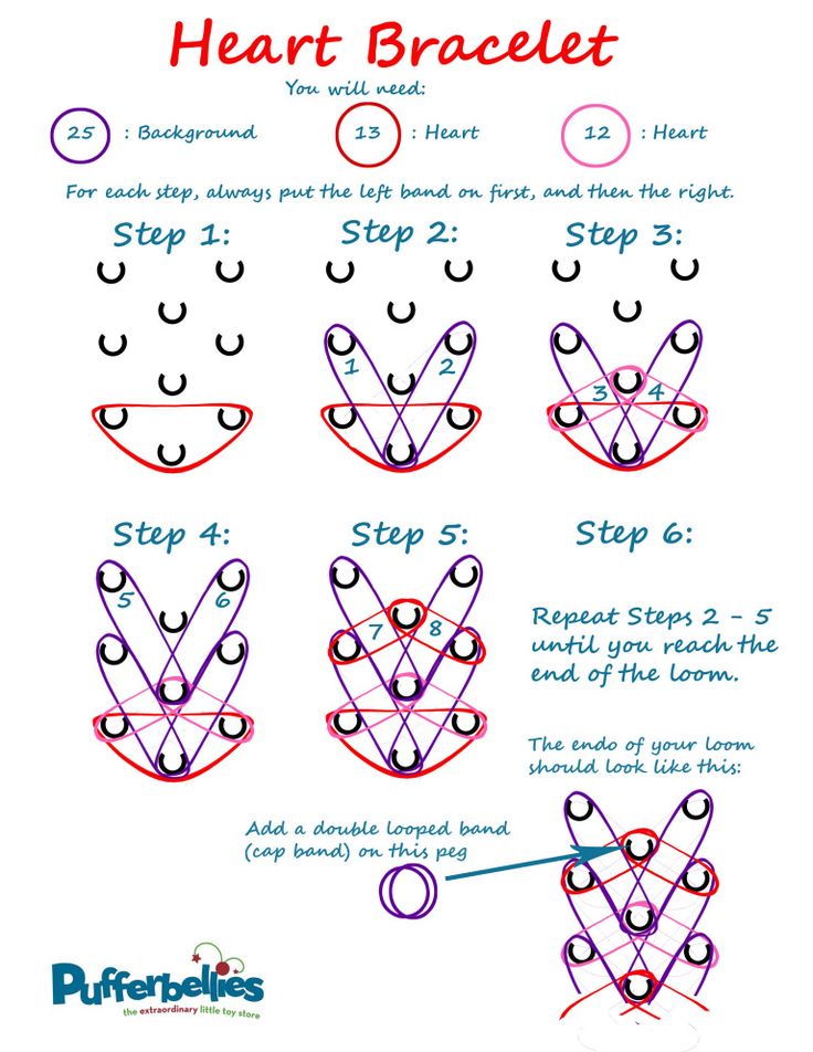 loom band loom tutorial