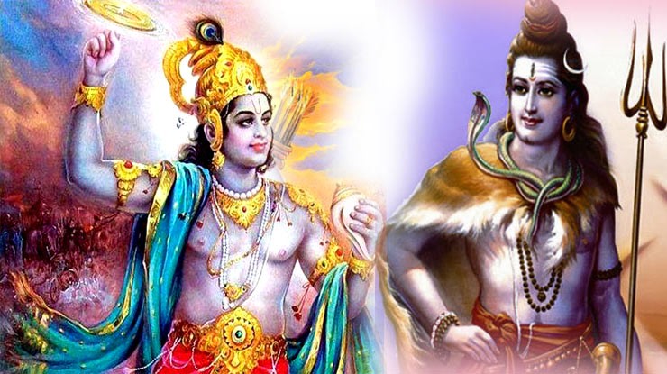 lord shiva krishna images