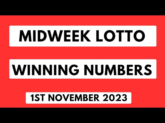 lottery results for wednesday 1st november 2023