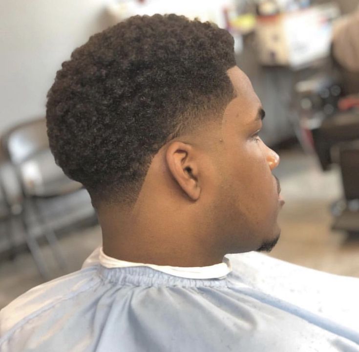 low fade haircut black