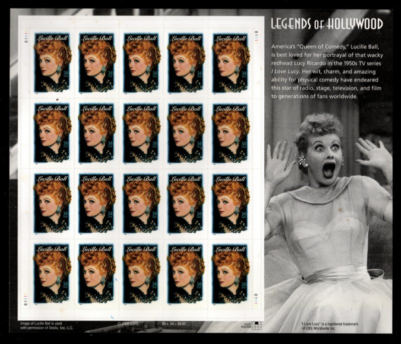 lucille ball stamps