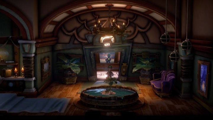 luigis mansion inside