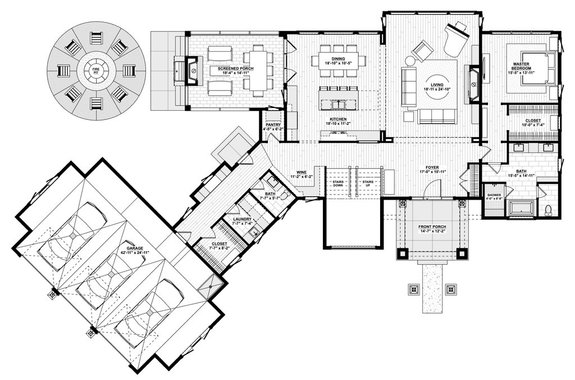 luxury modern house plans designs