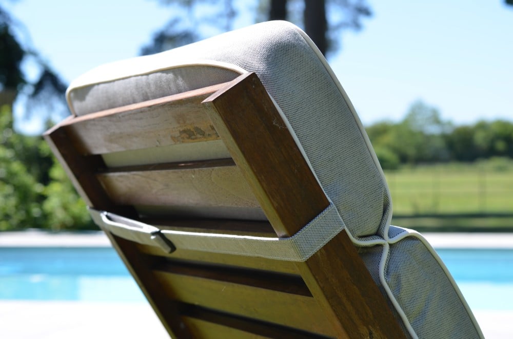 luxury thick sun lounger cushions