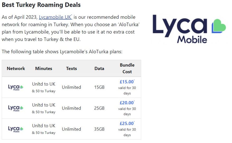 lyca 20 bundle code