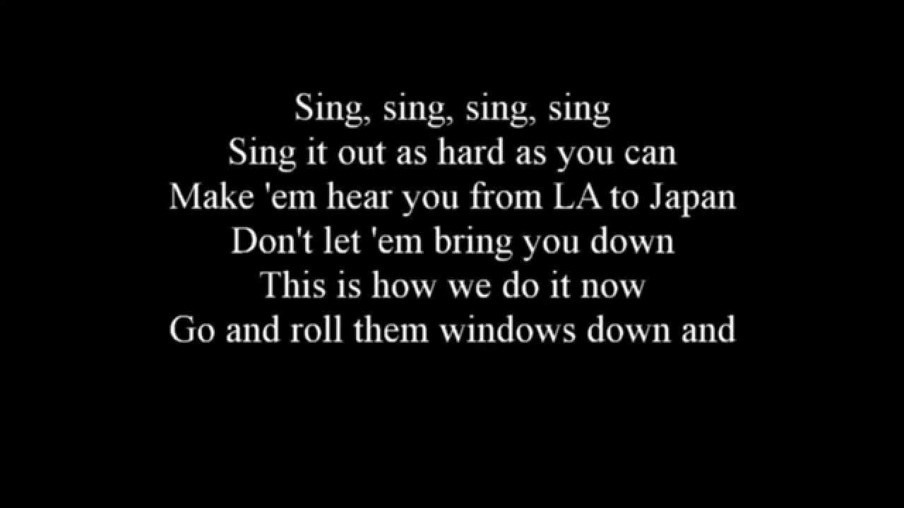 lyrics sing sing