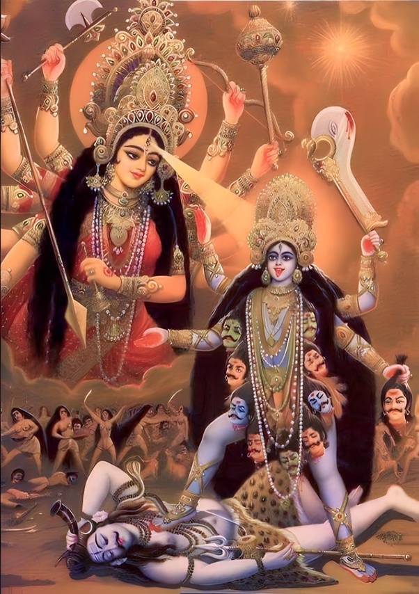 maa durga kali image