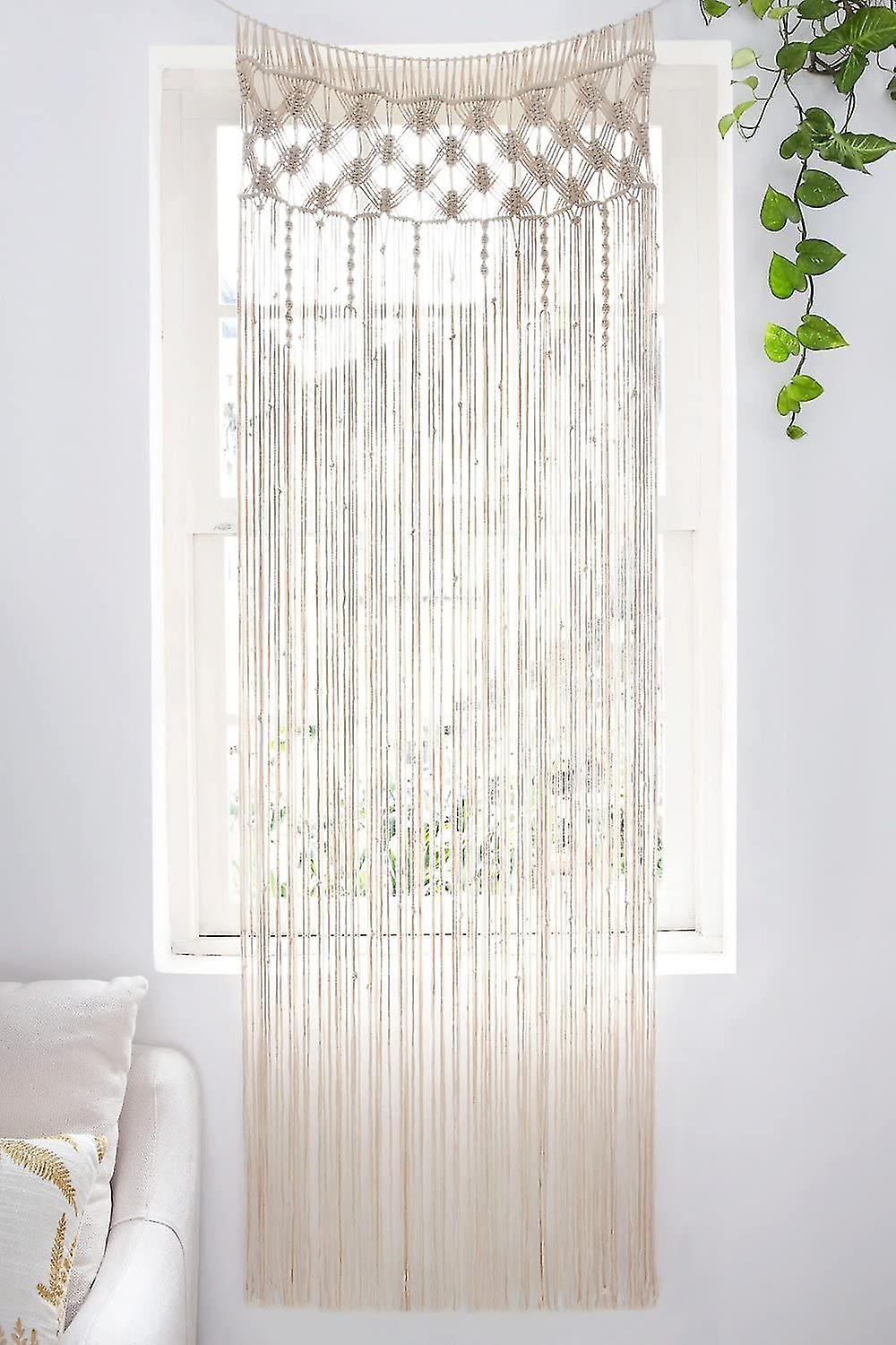 macrame curtains