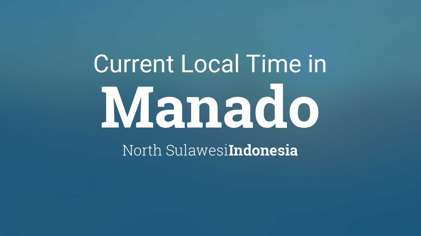 manado time