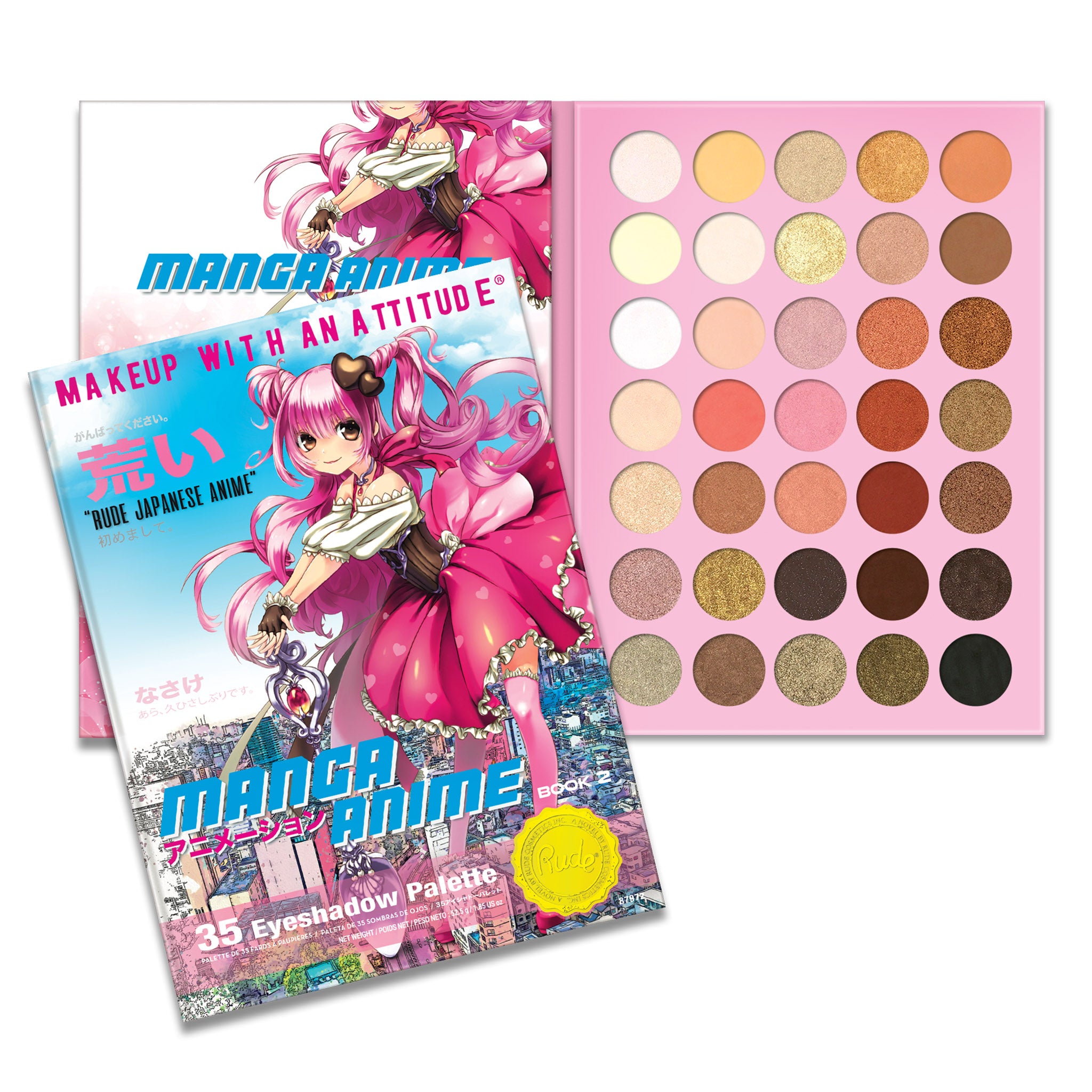 manga makeup palette