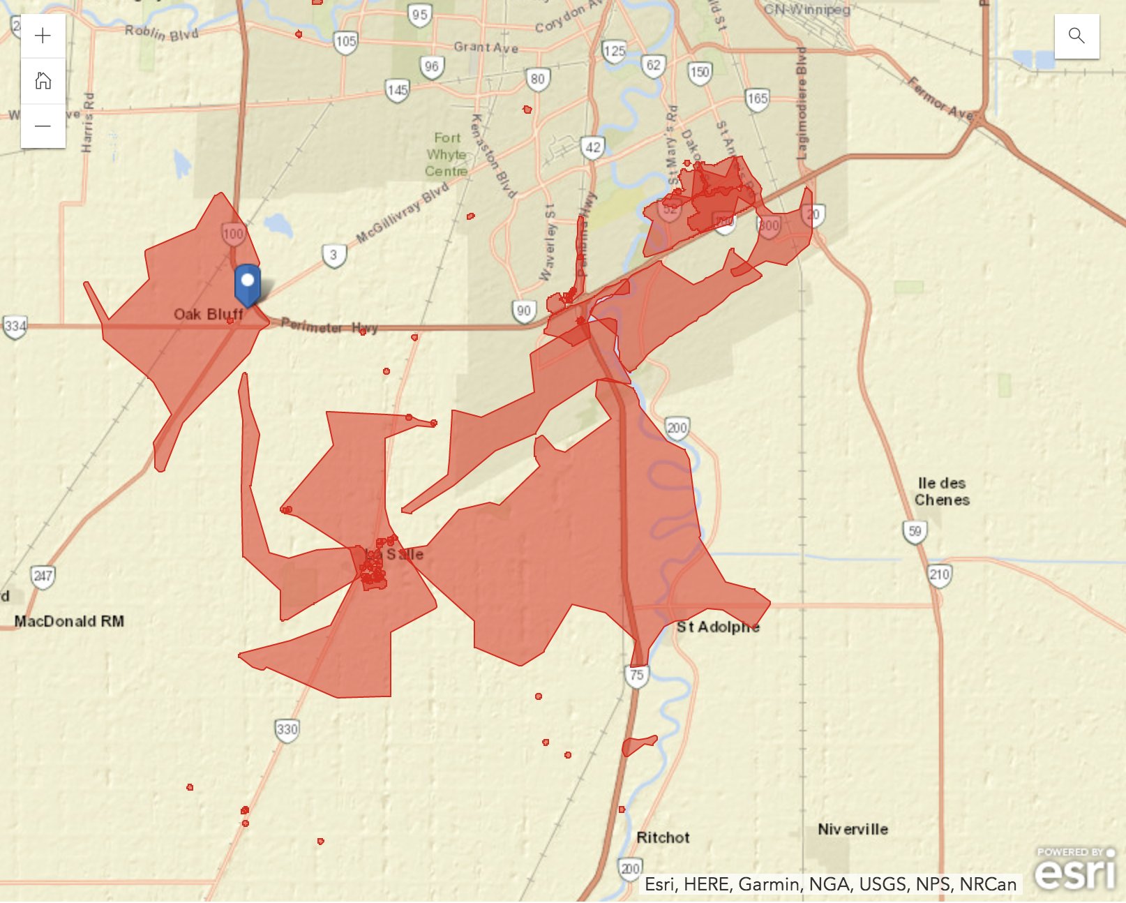 manitoba hydro outage map