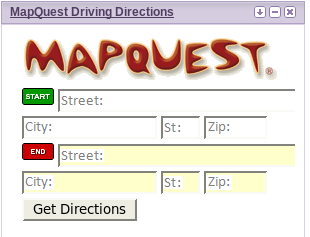 mapquest driving