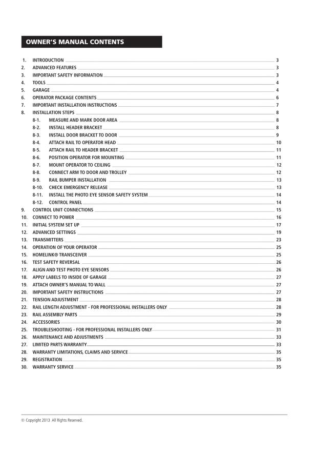 marantec comfort 260 manual español