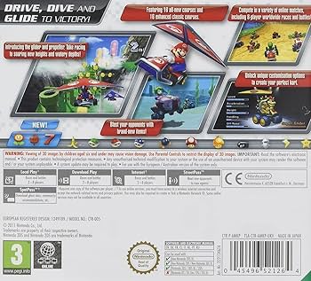 mario kart 7 nintendo 3ds game