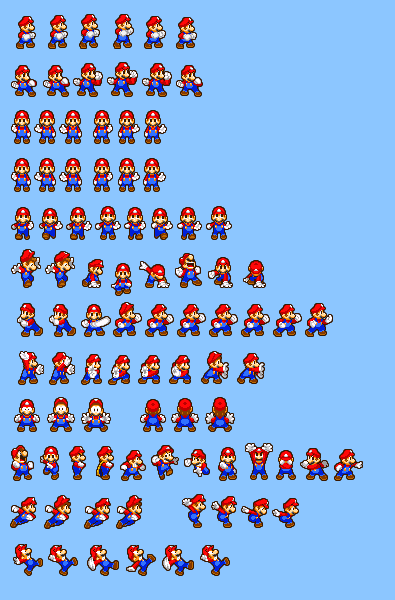 mario sprite sheet