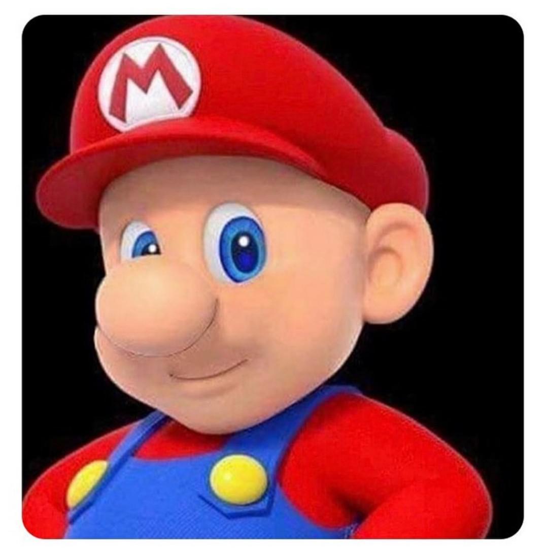 mario without mustache