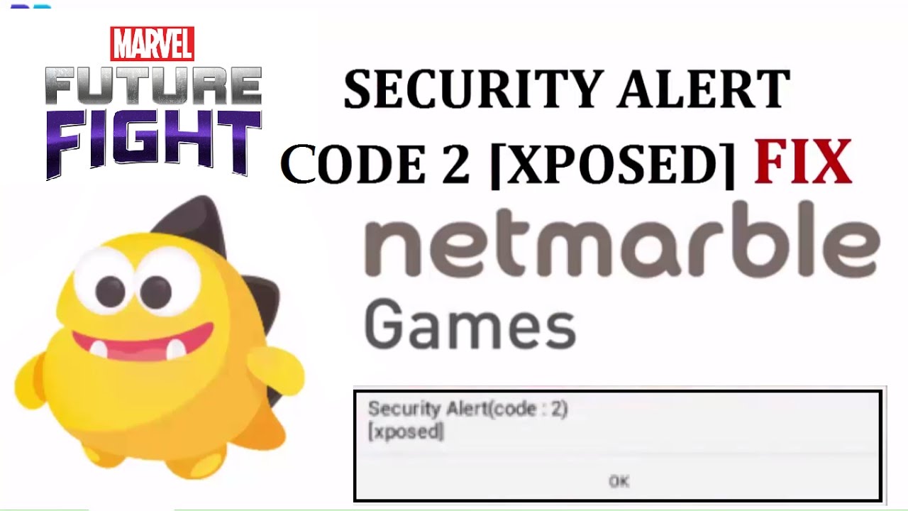 marvel future fight security alert code 2