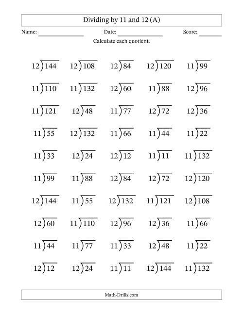 math division worksheets