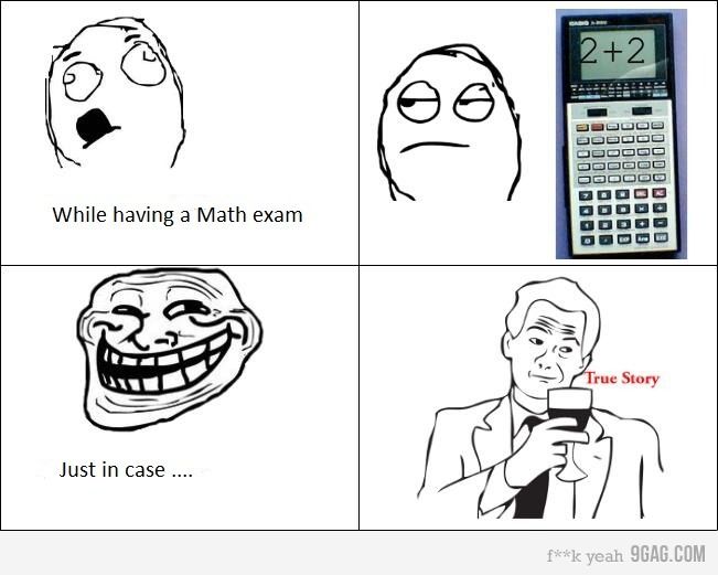 math exam memes