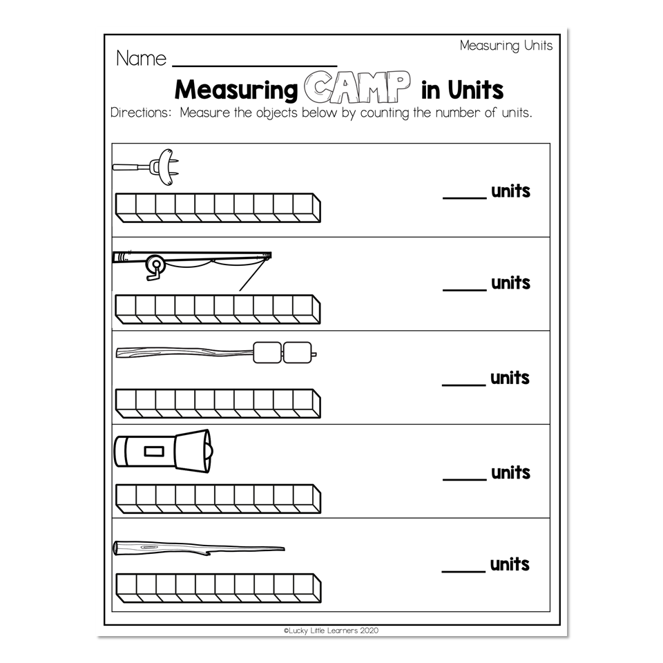 measurement worksheets 2nd grade