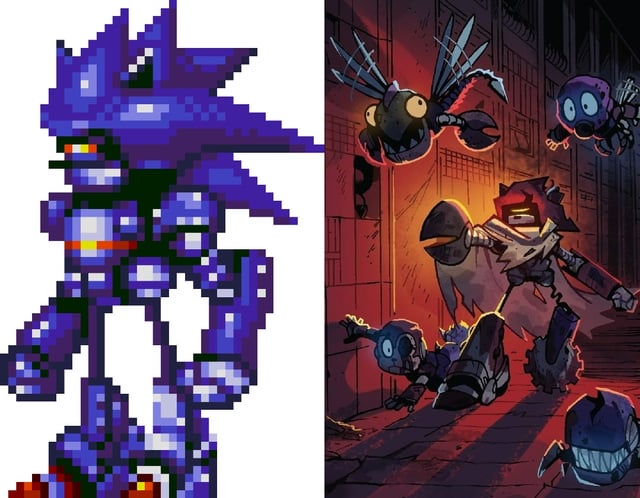 mecha sonic