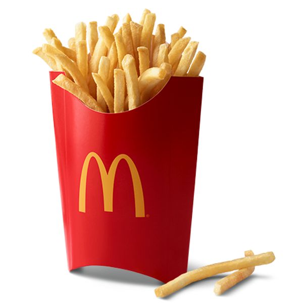 medium fries mcdonalds carbs