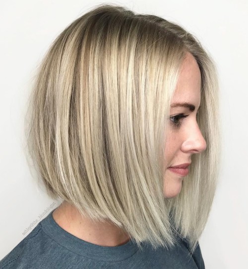 medium length bob hairstyles for fine hair