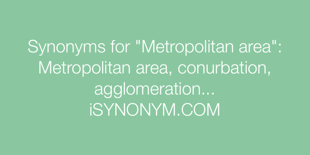 metro synonym