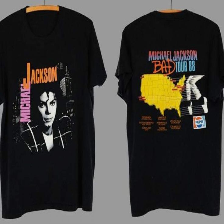 michael jackson concert t shirt