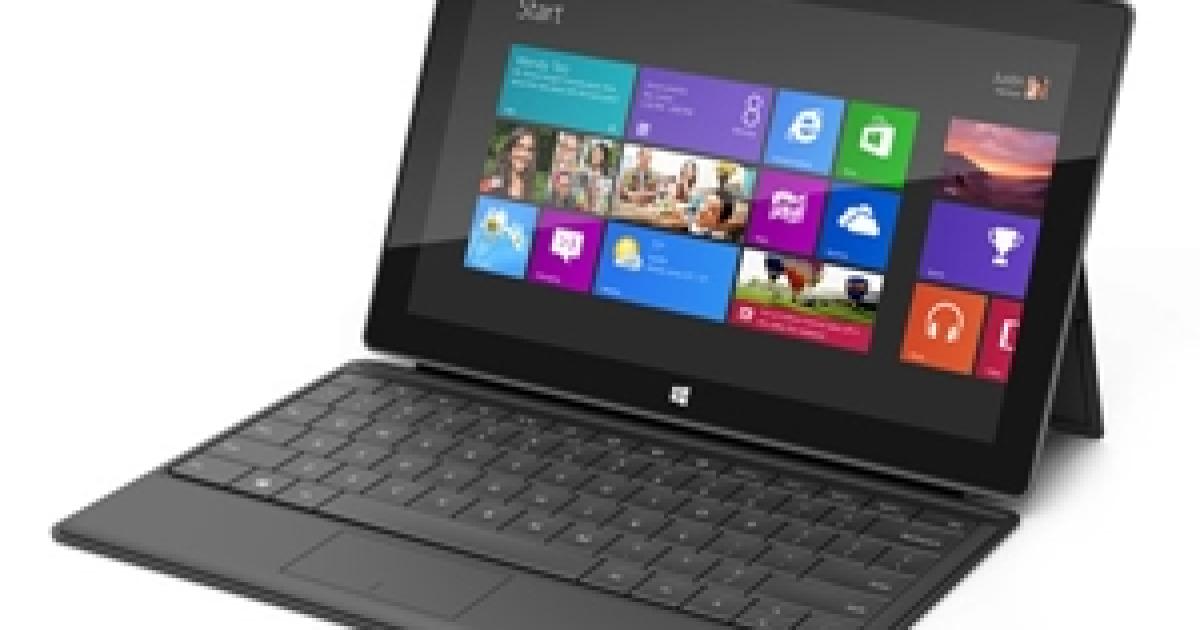 microsoft surface rt tablet