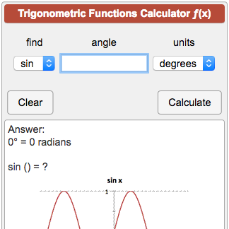 midline calculator trig