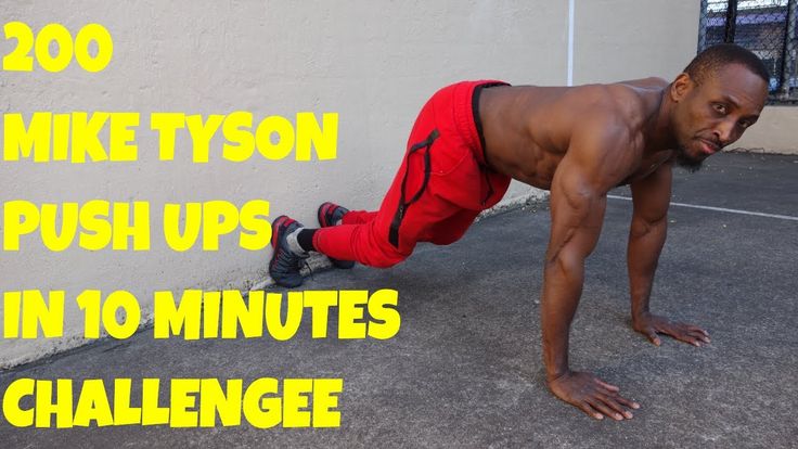 mike tyson push ups