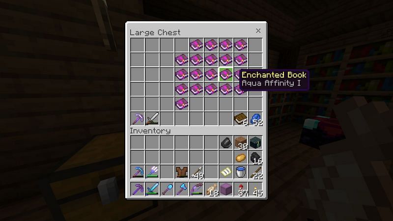 minecraft aqua affinity enchantment