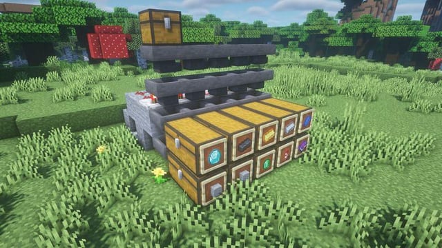 minecraft auto chest sorter