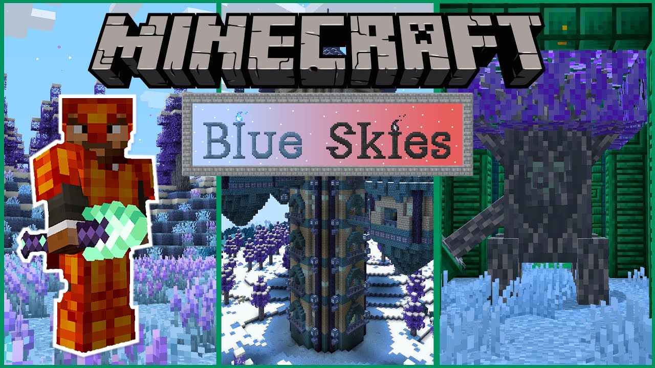 minecraft blue skies mod